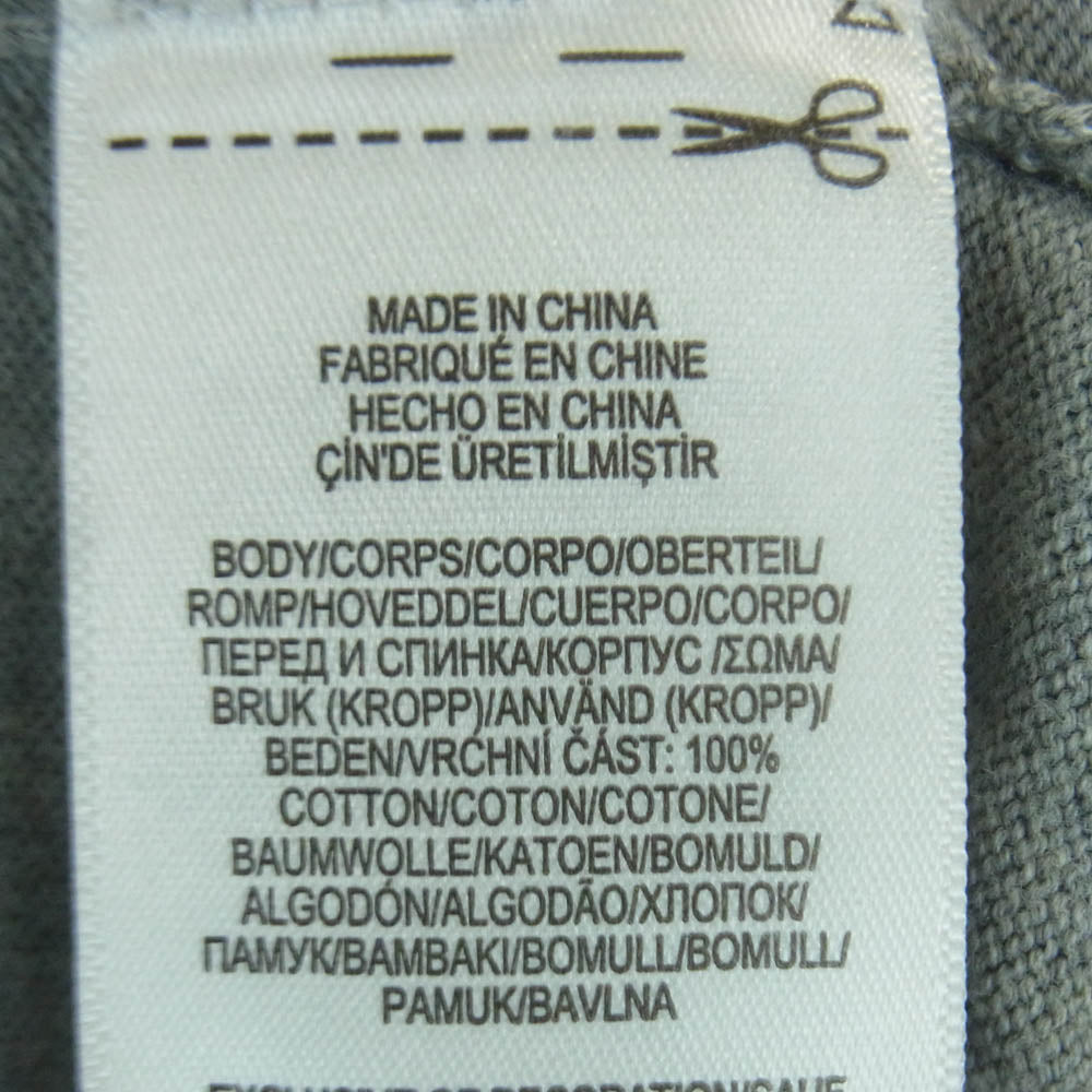 POLO RALPH LAUREN ポロ・ラルフローレン PIMA COTTON Driver's Knit ピマコットン ポニー刺繍 ジップアップ ドライバーズ ニット グレー系 M【中古】