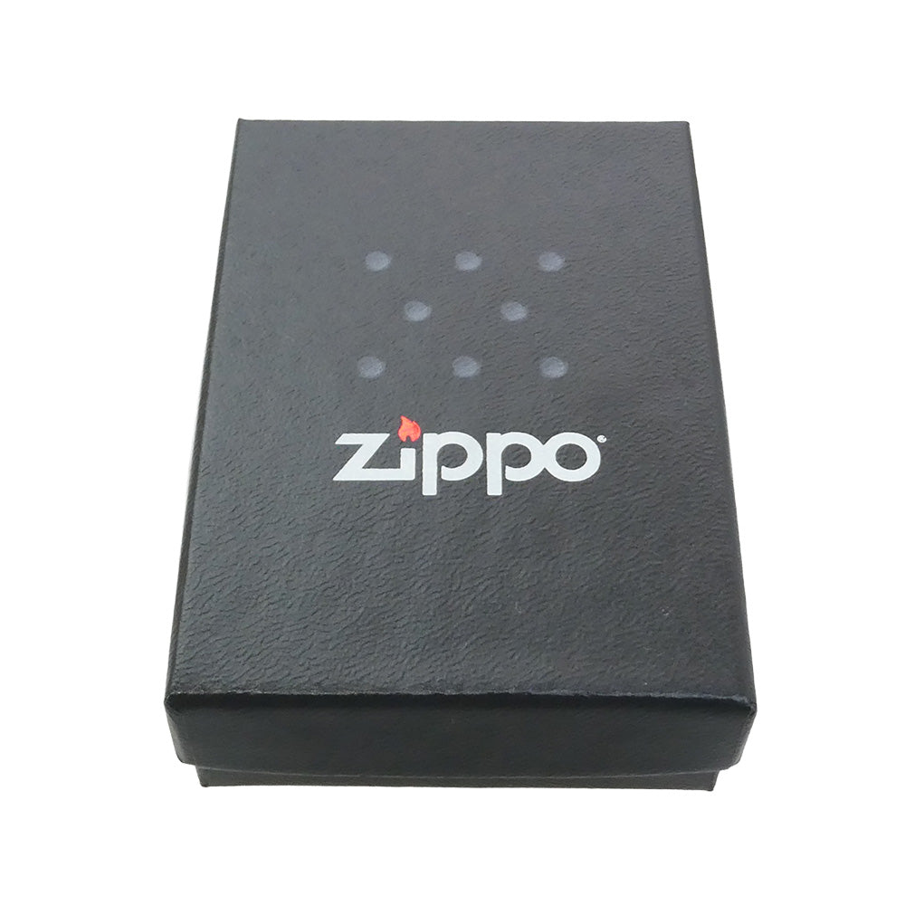 ZIPPO ジッポ メタルジャケット クロス ライター シルバー系【美品】【中古】