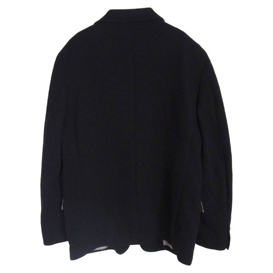 COMME des GARCONS HOMME コムデギャルソンオム 10AW HF-J074 AD2010 ウール 3B テーラードジャケット ブラック系 XS【中古】