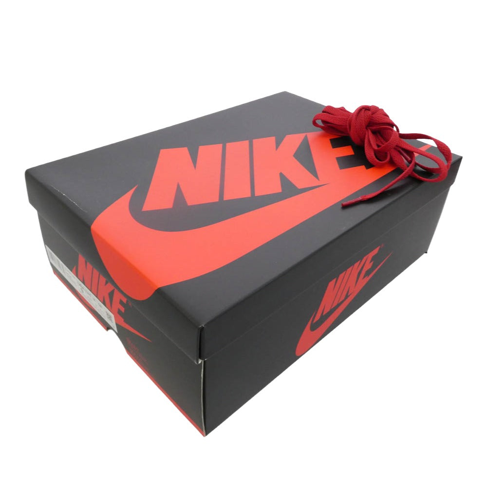 NIKE ナイキ HV6674-067 【フェイクバスターズ鑑定済み】Air Jordan 1 High 85 Bred エアジョーダン1 ハイ 85 ブレッド ハイカット スニーカー ブラック系 レッド系 27㎝【極上美品】【中古】