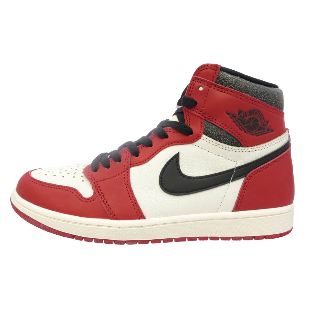 NIKE ナイキ DZ5485-612 【フェイクバスターズ鑑定済み】Air Jordan 1 High OG Lost & Found Chicago エアジョーダン1 ハイ OG ロスト ファウンド シカゴ ハイカット スニーカー レッド系 27cm【極上美品】【中古】 NIKE ナイキ DZ5485-612 【フェイクバスターズ鑑定済み】Air Jordan 1