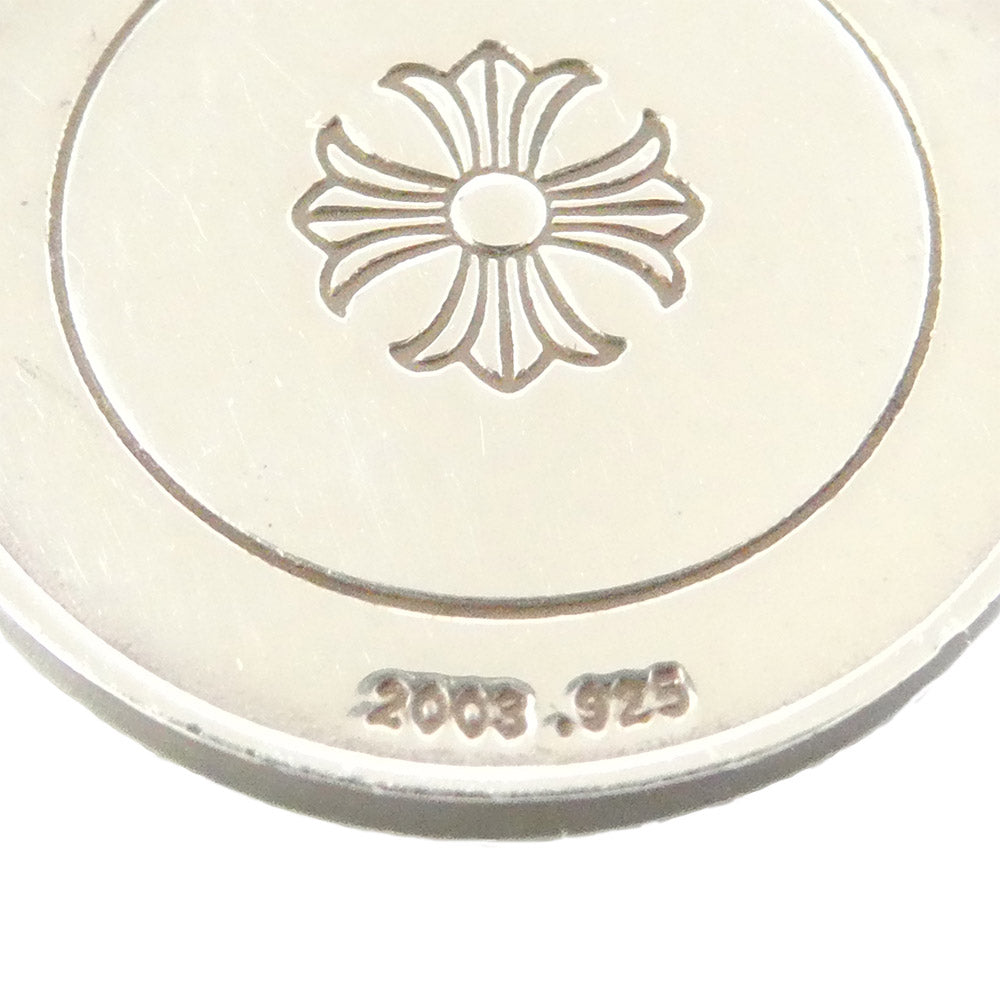CHROME HEARTS クロムハーツ(原本無) CHRM ANGL MDL V2 エンジェルメダル チャーム ペンダントトップ シルバー系【中古】