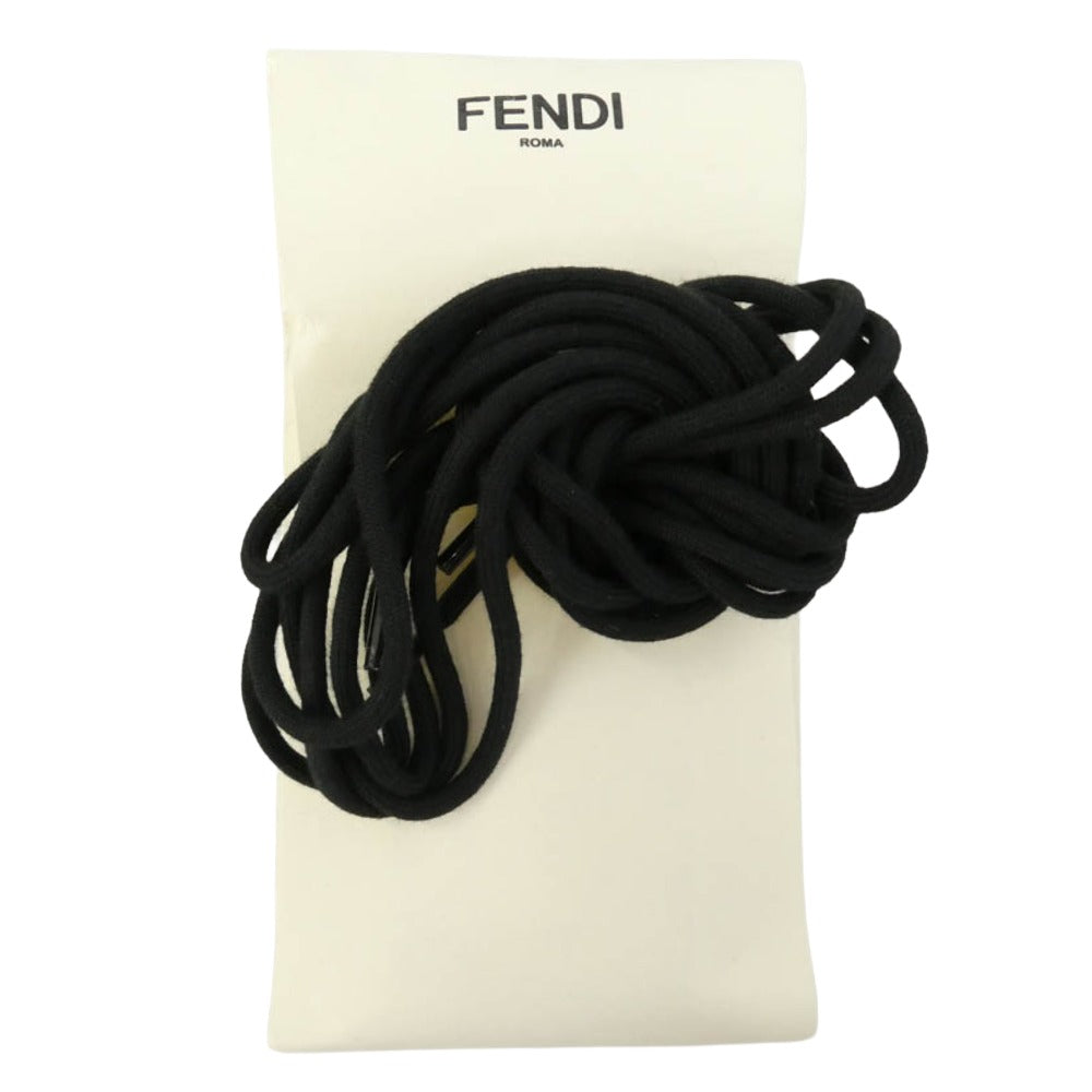 FENDI フェンディ MARC JACOBS マークジェイコブス × MARC JACOBS マークジェイコブス 7E1570 Domino ドミノ ズッカ 総柄 キャンバス ハイカット スニーカー モノクロ系 27cm【極上美品】【中古】