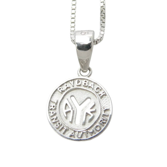 ラストマン 261LM-AC06 TOKEN SILVER925 PENDANT feat RAYDBACK レイドバック トークン シルバー ネックレス シルバー系【極上美品】【中古】