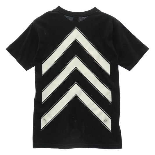 CHROME HEARTS クロムハーツ(原本無) FOTI TEE フォティ スカルプリント クルーネック ポケット 半袖 Tシャツ ブラック系 M【中古】