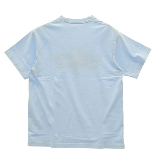 SEQUEL シークエル 25SS SQ-25SS-ST-08 WEEKEND T-SHIRT ロゴ プリント 半袖 Tシャツ ライトブルー系 M【新古品】【未使用】【中古】