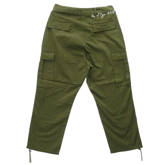 SEQUEL シークエル 25SS BDU PANTS カーゴ パンツ カーキ系 M【新古品】【未使用】【中古】