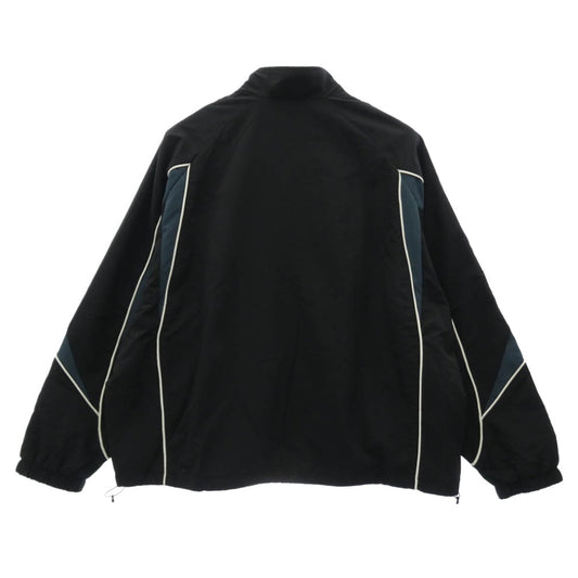 Supreme シュプリーム 25AW Contrast Piping Track Jacket コントラスト パイピング ロゴ トラック ジャケット ブラック系 L【中古】