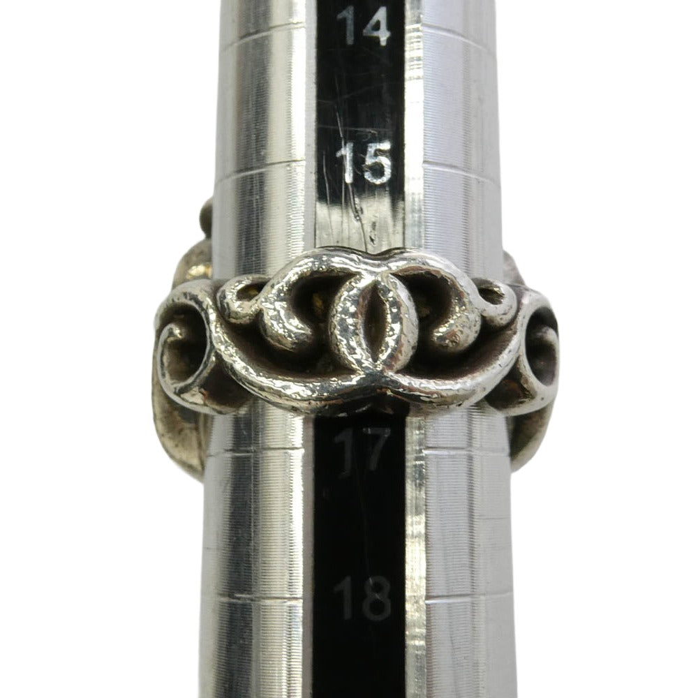 CHROME HEARTS クロムハーツ(原本無) RNG WRAP バタフライ ラップ リング シルバー系 約16号【中古】