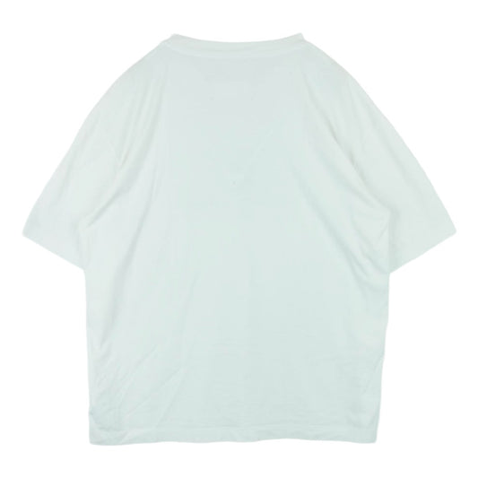 MAISON MARGIELA メゾンマルジェラ 20SS S30GC0696 カレンダーロゴ プリント 四つタグ 半袖 Tシャツ ホワイト系 44【中古】