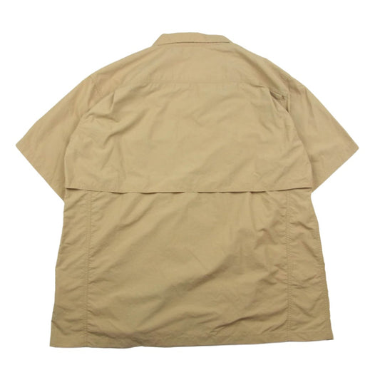 ゴフクセイ SUPPLEX NBDU OPEN COLLAR SHIRTS 半袖 オープンカラー シャツ ベージュ系 ベージュ系【中古】