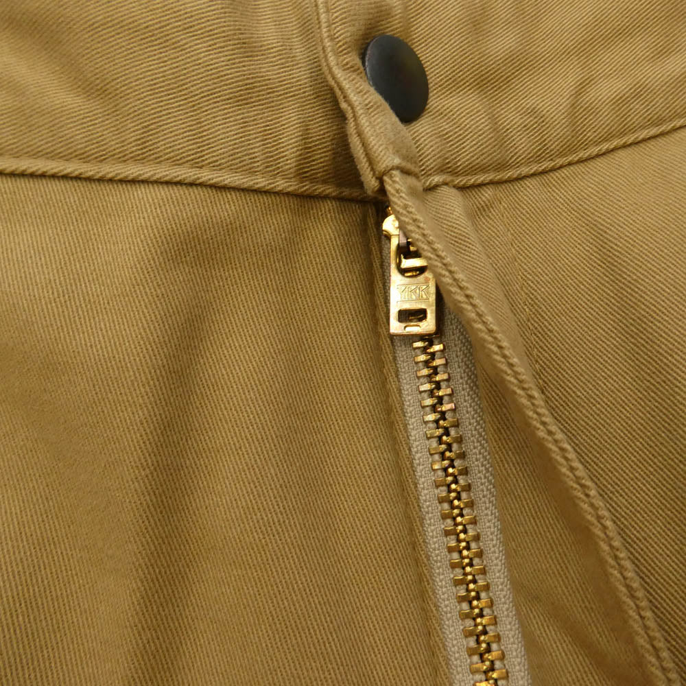 ゴフクセイ TYPE2 CHINO PANTS タイプ2 チノ パンツ キャメル系 ベージュ系 L【美品】【中古】