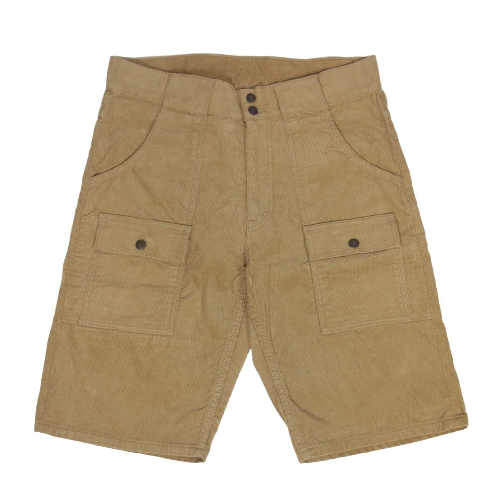 JELADO ジェラード JP72309 Corduroy Bush Shorts コーデュロイ ブッシュ ショーツ ショートパンツ ベージュ系 34【美品】【中古】 JELADO ジェラード JP72309 Corduroy Bush Shorts コーデュロイ