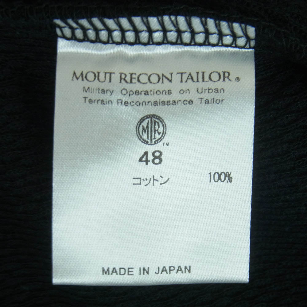 マウトリーコンテイラー mt-1412 COLD WEATHER THERMAL LONG SLEEVE サーマル 長袖 カットソー ブラック系 48【極上美品】【中古】