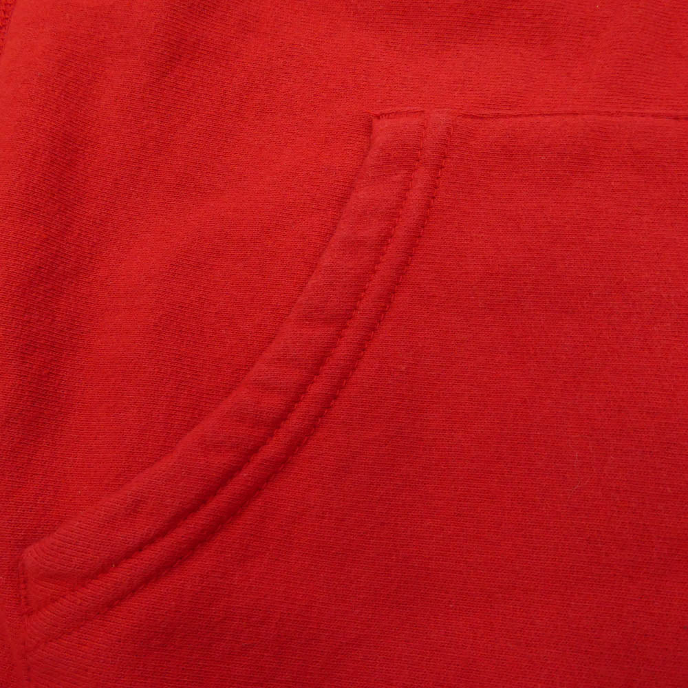 Supreme シュプリーム 19SS Chenille Hooded Sweatshirt シェニール フーデッド スウェットシャツ プルオーバー フーディー パーカー レッド系 M【中古】