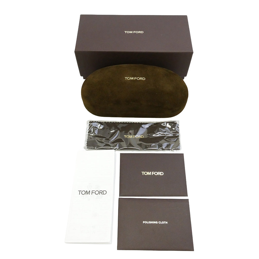 TOM FORD トムフォード TF1040-D ECO 01V 日本企画モデル サングラス アイウェア フレーム:ブラック系 レンズ:グレー 52□18【美品】【中古】