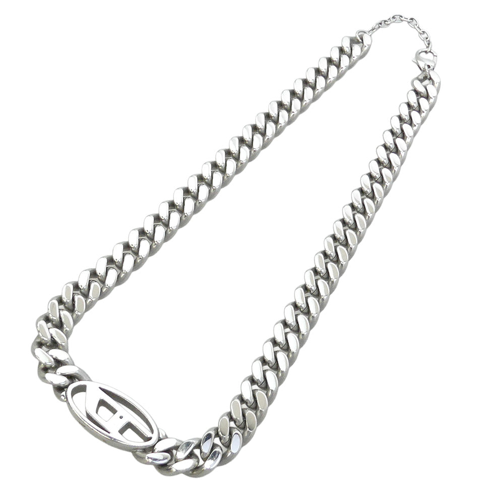 DIESEL Dロゴ チェーンネックレス 箱付き ディーゼル ネックレス