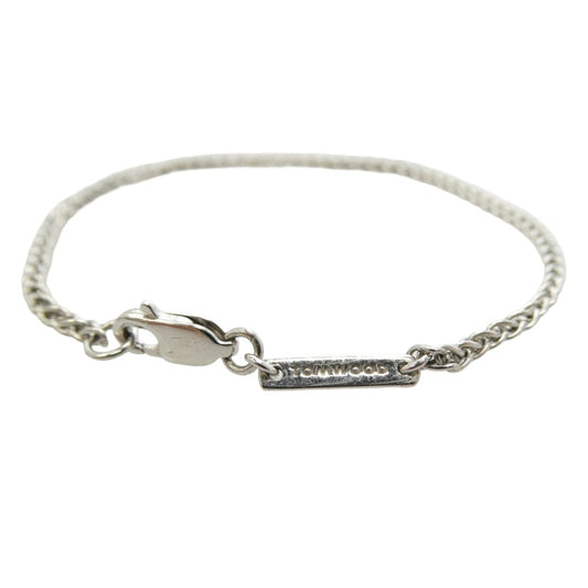 TOM WOOD トムウッド spike bracelet スパイク ブレスレット 7.0インチ シルバー系【中古】
