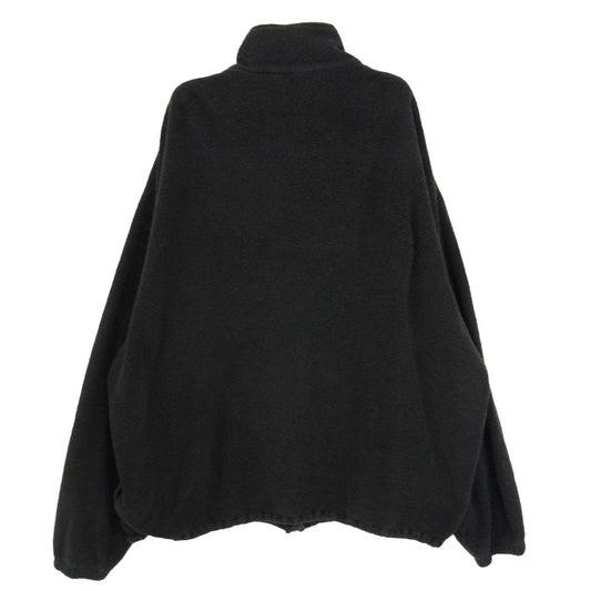 COMOLI コモリ 25AW C03-05011 シルク フリース ジップジャケット FADE BLACK ブラック系 3【中古】