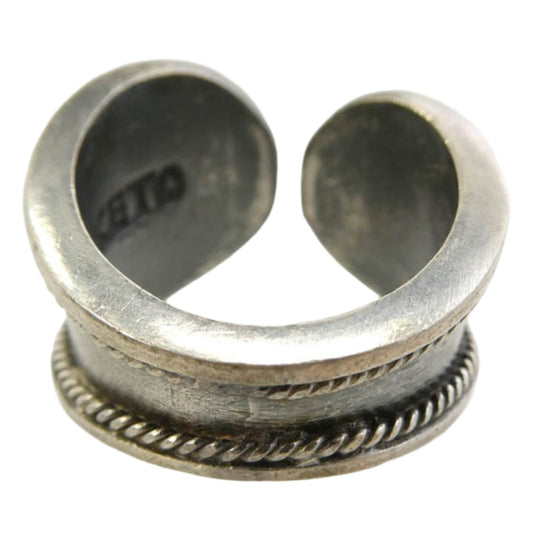 ケト スター モチーフ リング シルバー系 約15.5号【中古】