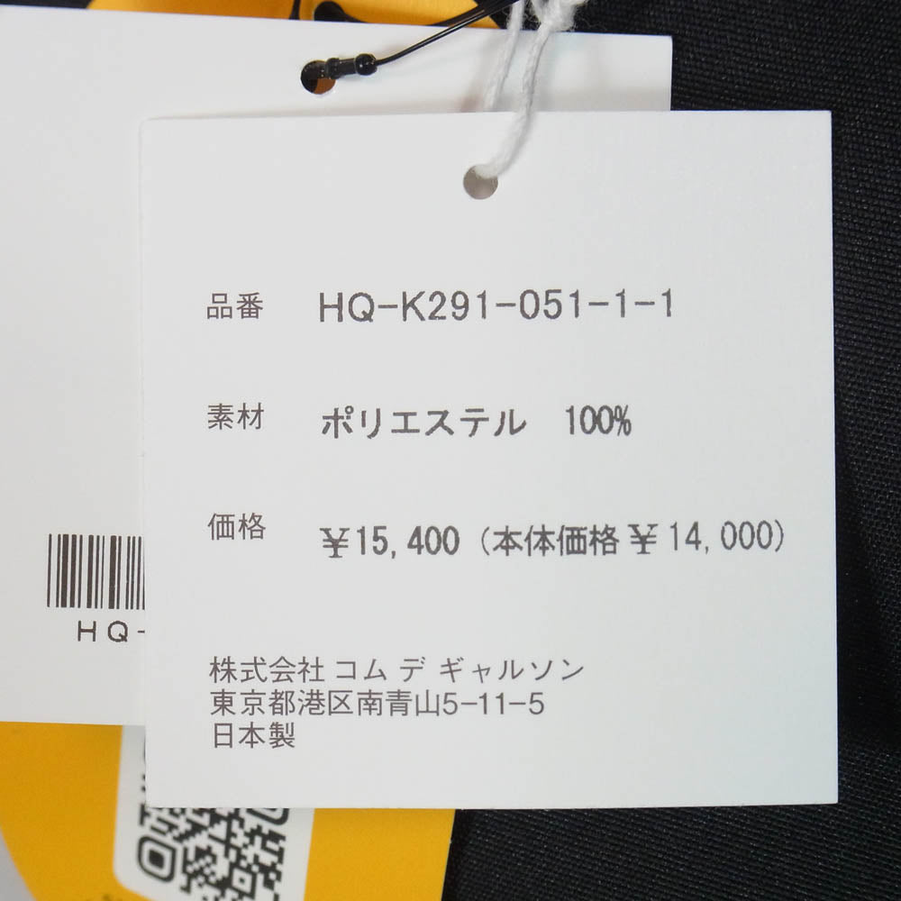COMME des GARCONS HOMME コムデギャルソンオム HQ-K291-051-1-1 WAIST BAG エステル コーデュラ ボディ ウエスト ポーチ バッグ ブラック系【新古品】【未使用】【中古】