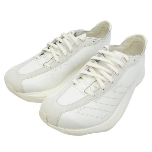 Y-3 Yohji Yamamoto ワイスリー ヨウジヤマモト JR4206 ADIOS PRO 3.0 LX アディオス プロ ローカット スニーカー ホワイト系 27.5cm【中古】