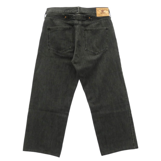 schott ショット 782-4211003 LOT.125 BLACK DENIM ブラック デニム パンツ W34 ブラック系 34【中古】