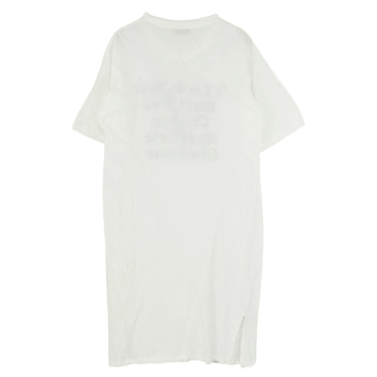 HYSTERIC GLAMOUR ヒステリックグラマー 01232CO04 ガールプリント 半袖 ワンピース ホワイト系 FREE【中古】