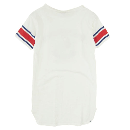 HYSTERIC GLAMOUR ヒステリックグラマー 01172CO03 ガールプリント 半袖 ワンピース ホワイト系 FREE【中古】