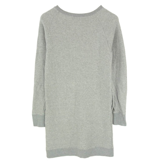 HYSTERIC GLAMOUR ヒステリックグラマー 01201CO01 CITY OF NAKED WOMAN 長袖 ワンピース グレー系 FREE【中古】