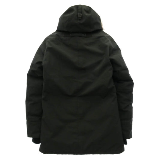 CANADA GOOSE カナダグース 3426MB サザビーリーグタグ CHATEAU PARKA BLACK LABEL HERITAGE シャトー パーカー ブラックレーベル ヘリテージ コヨーテファー フーデッド ダウン コート ジャケット ブラック系 S/P【中古】