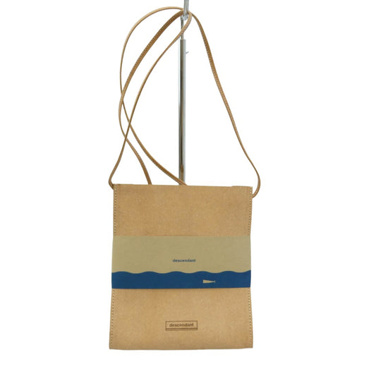DESCENDANT ディセンダント 25SS 251NTDS-CG01 DROP OFF BAG ドロップオフ ショルダーバッグ ベージュ系【極上美品】【中古】