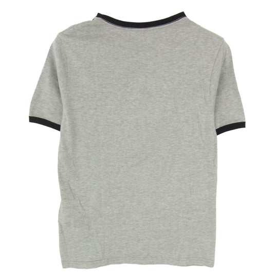 RUDE GALLERY BLACK REBEL ルードギャラリーブラックレーベル Out on the Weekend リンガー 半袖 Tシャツ グレー系 サイズ表記無【中古】