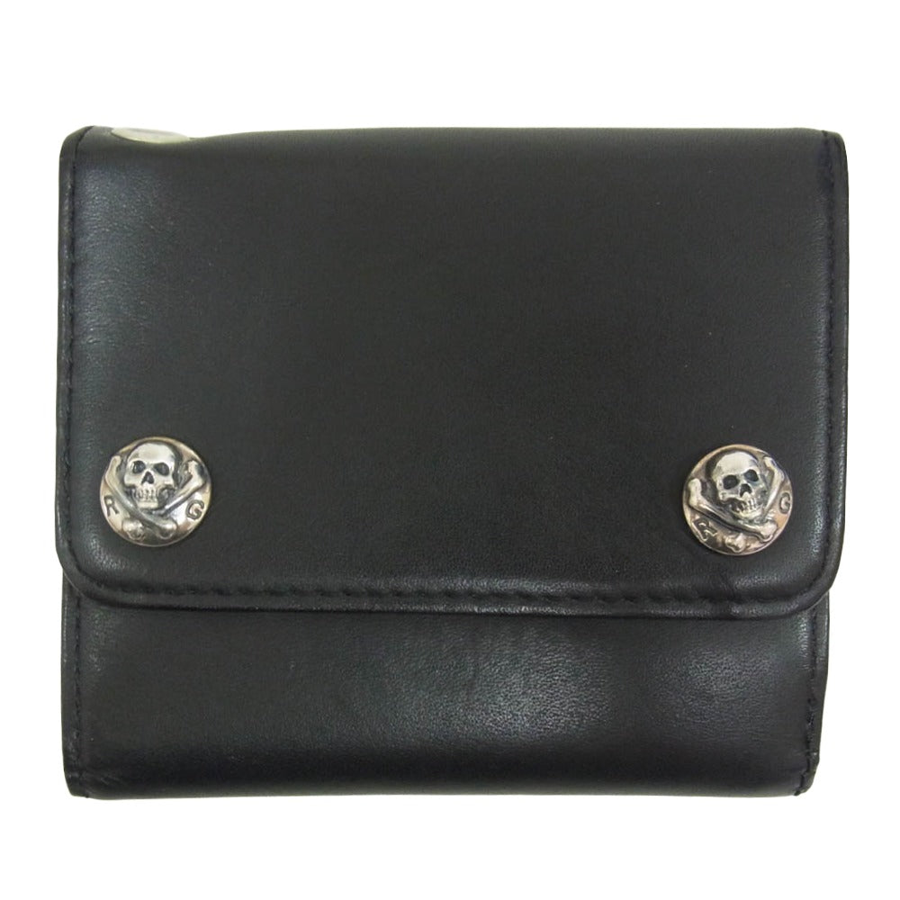 RUDEGALLERY SHORT WALLET ルードギャラリー財布　白 RUDEGALLERY SHORT WALLET レザー ウォレット 財布 THREE FOLD WALLET