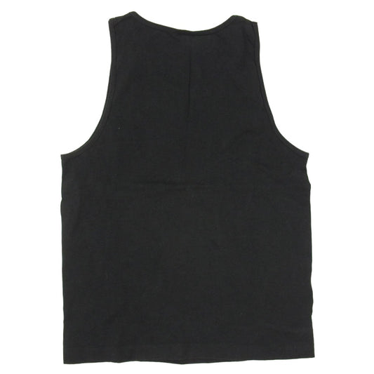 STUSSY ステューシー 90s 00s USA製 シャドーマン プリント タンクトップ ブラック系 S【中古】