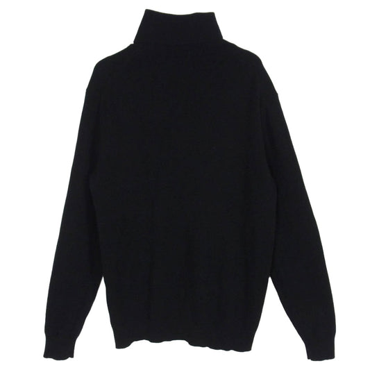 theory セオリー 02-9301709 VILASS CASHMERE3 カシミヤ100% タートルネック セーター ニット ブラック系 M【中古】