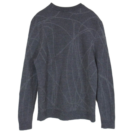 theory セオリー 02-6103016 VELOS JQ ウール100% ニット セーター グレー系 L【中古】