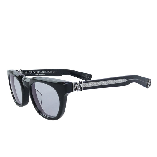 CHROME HEARTS クロムハーツ(原本無) PENETRANUS REX BSフレア ウェリントン サングラス アイウェア ブラック系 49□23-143【中古】