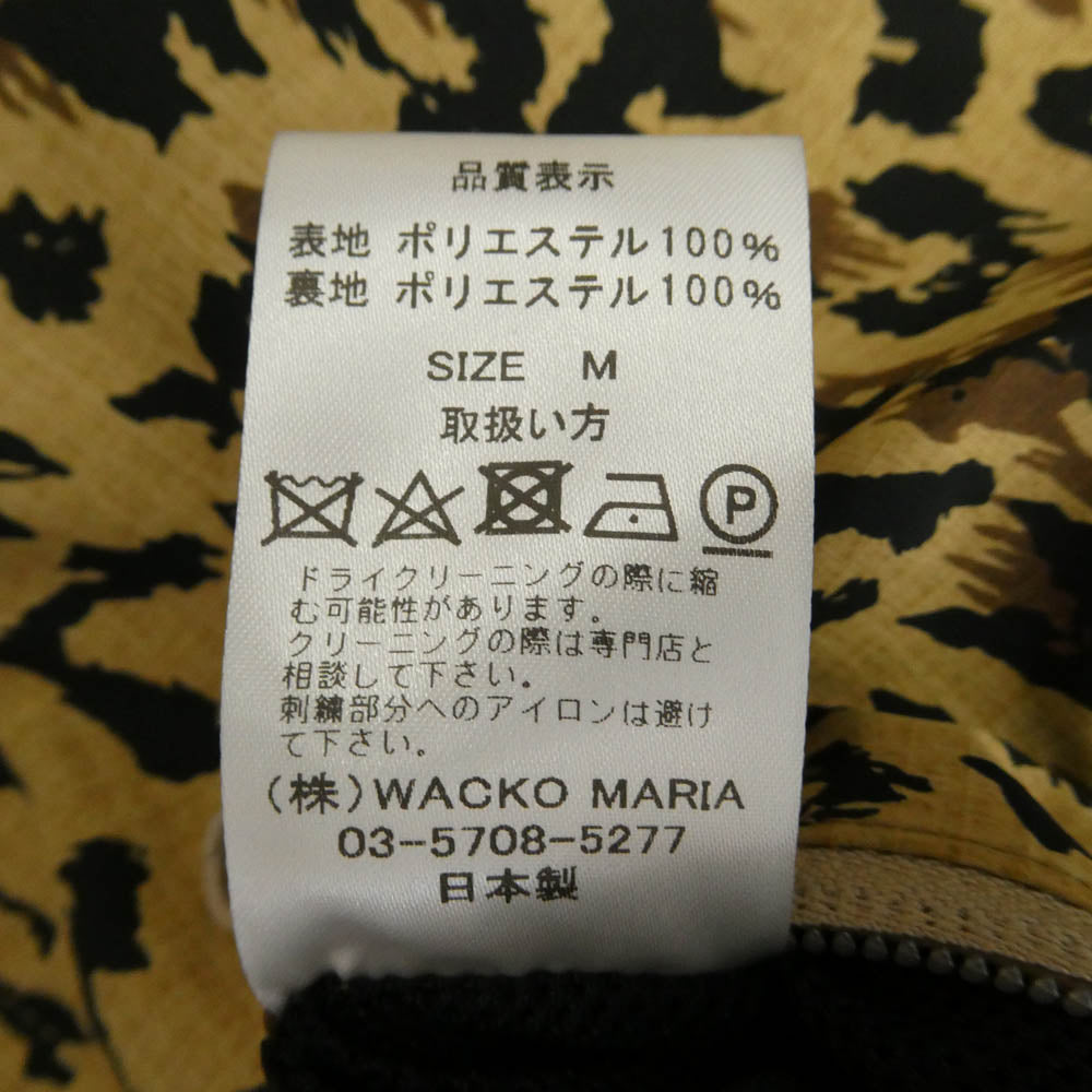 WACKO MARIA ワコマリア 26SS 26SS-WMO-OD05 Baggies Jacket Leopard バギーズ ジャケット レオパード ベージュ系 不明【美品】【中古】