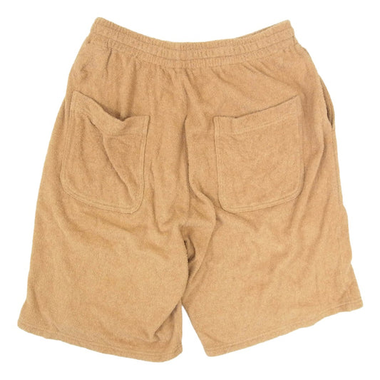 HYSTERIC GLAMOUR ヒステリックグラマー 02241CP05 SUPER HYSワッペン パイル地 ショーツ ハーフパンツ ブラウン系 L【中古】