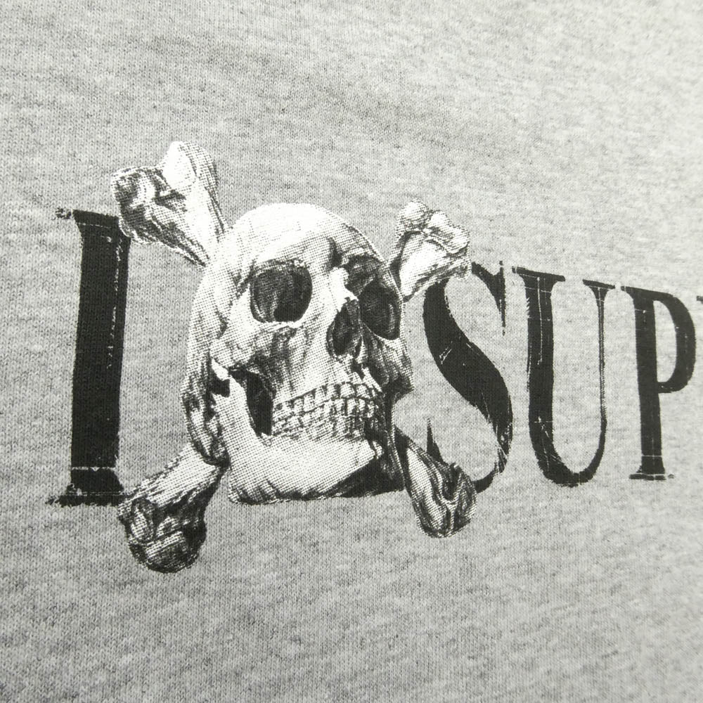 Supreme シュプリーム 25AW Skull Tee スカル Tシャツ 半袖 カットソー グレー系 L【美品】【中古】