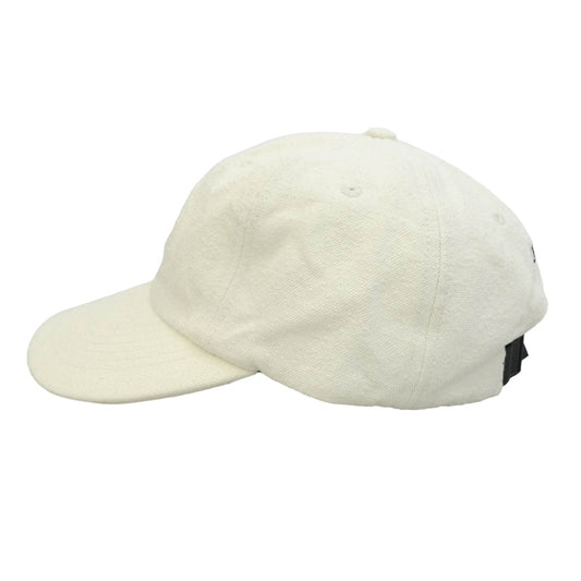 Supreme シュプリーム 23SS Classic Logo 6-Panel クラシック ロゴ 刺繍 シックス パネル キャップ 帽子 ホワイト系【中古】