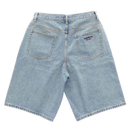 Supreme シュプリーム 26SS Baggy Short Washed Indigo バギー ショーツ ウォシュド インディゴ デニム パンツ 32 ライトブルー系 32【新古品】【未使用】【中古】