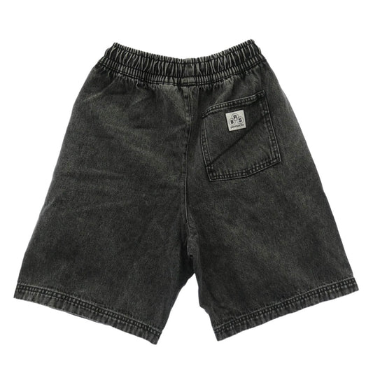NIKE ナイキ IF2858-010 AS M NSW DENIM WASH SHORT GCEL BLACK デニム ウォッシュ ショート ブラックデニム ショート パンツ ブラック系 S【美品】【中古】