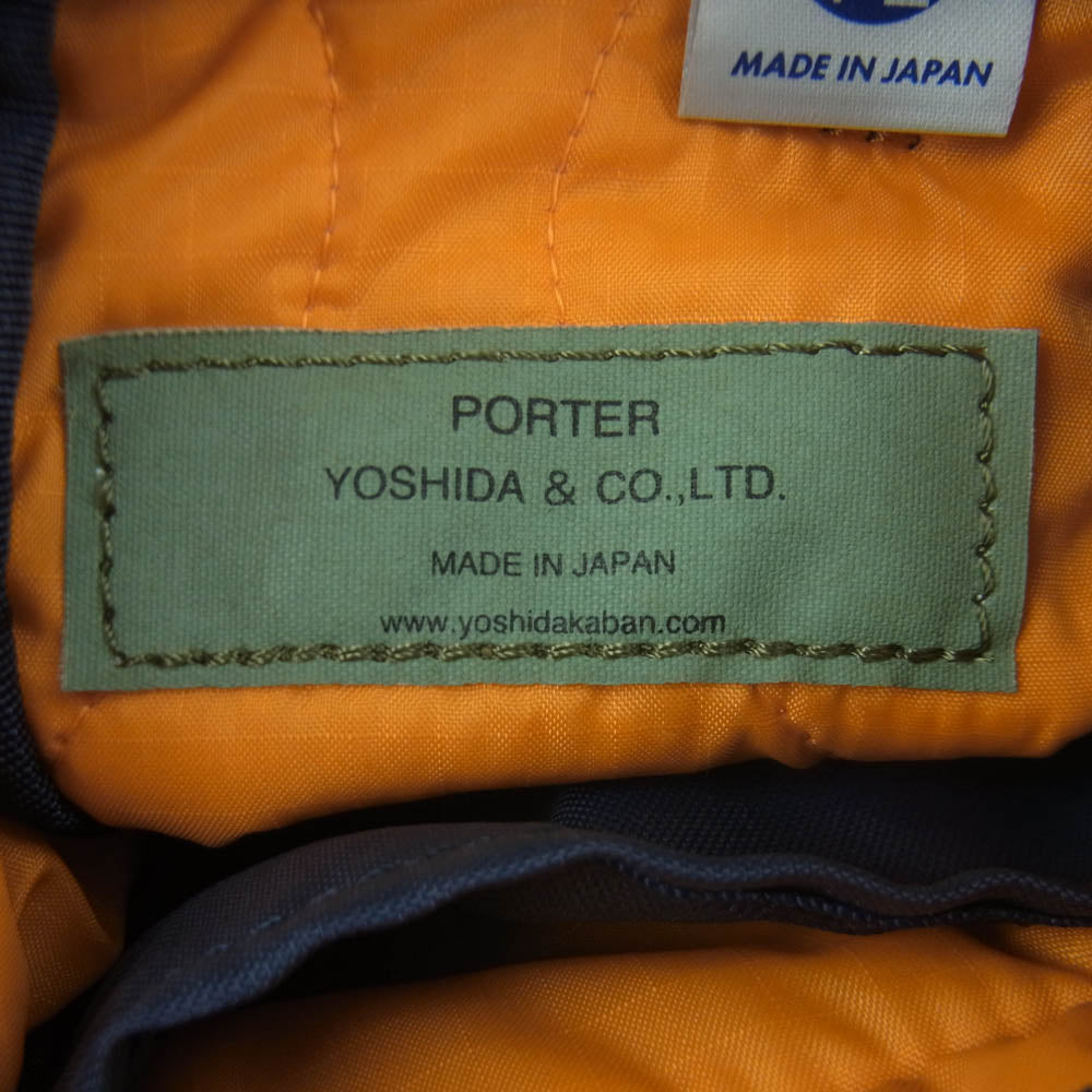 PORTER ポーター 855-05461 FORCE SHOULDER POUCH ショルダー ポーチ バッグ 日本製 ネイビー系【中古】