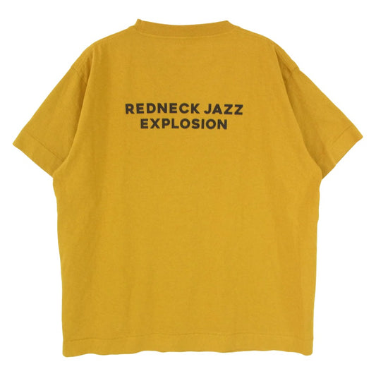 ネセサリーオアアンネセサリー DANNY GATTON Tshirt ダニー ガットン Tシャツ イエロー系 M【中古】
