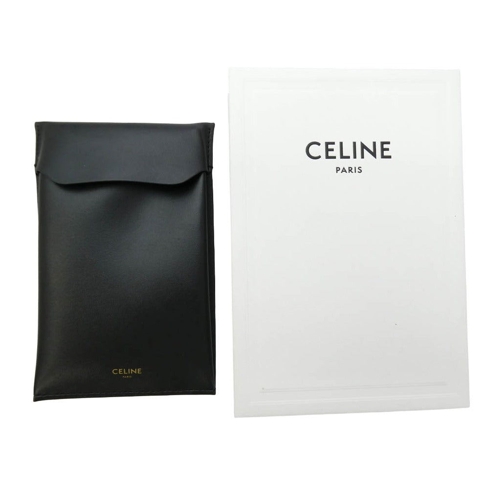 CELINE セリーヌ 461EE6SIL Mesh Necklace in Sterling Silver with Rhodium finish シルバー925 メッシュチェーン ネックレス シルバー系【極上美品】【中古】
