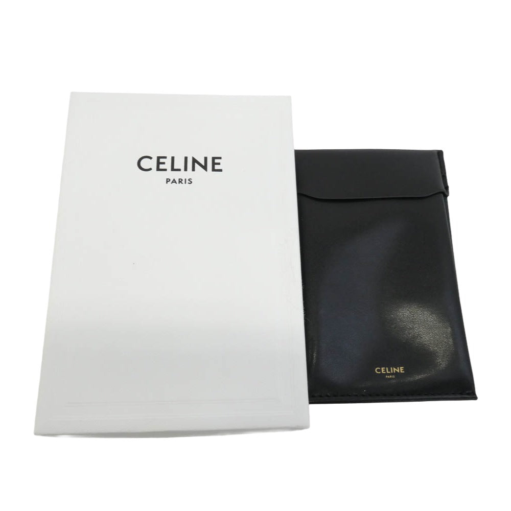 CELINE セリーヌ 460JF6BRA トリオンフ グルメット チェーン ネックレス シルバー系【極上美品】【中古】