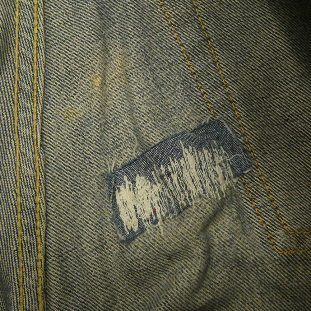 Levi's リーバイス 501XX 60s ボタン裏W刻印 両面Rタブ サークルR センターオフセット デニム パンツ ブルー系 不明【中古】