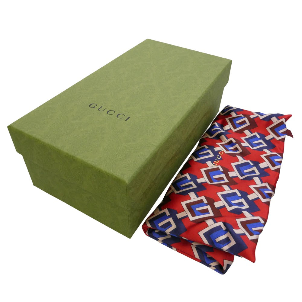 GUCCI グッチ 66238920T106499 Geometric G Print Slipper ジオメトリック プリント スリッパ ルームシューズ マルチカラー系 34【新古品】【未使用】【中古】
